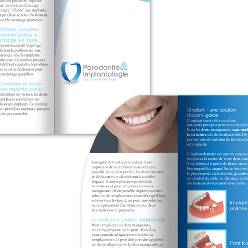 Design graphique - Clinique de parodontie